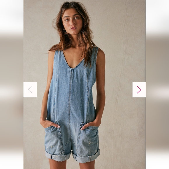 We The Free Pants - We The Free High Roller Shortall SZ small Like new